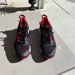 Nike Giannis Immortality 2 Black and Red Men's Athletic Shoes